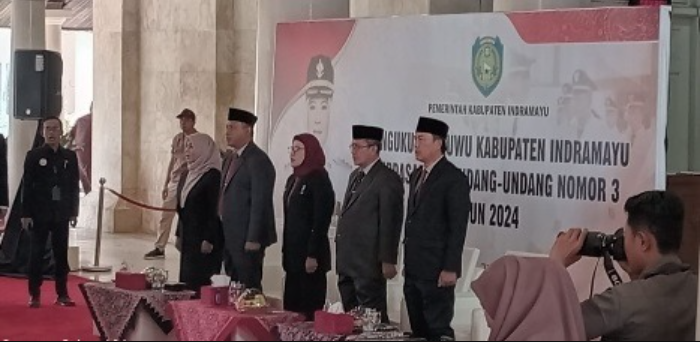 Bupati Indramayu Lantik 136 Kuwu, Masa Jabatan Tambahan Sesuai Amanat Undang-Undang No. 3 Tahun 2024
